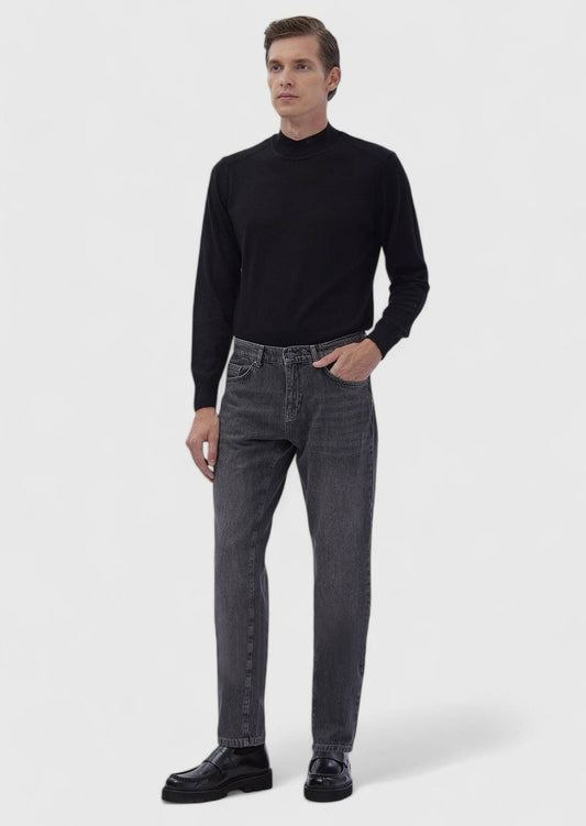 Jeans mit regulärer Passform, 100 % Baumwolle
