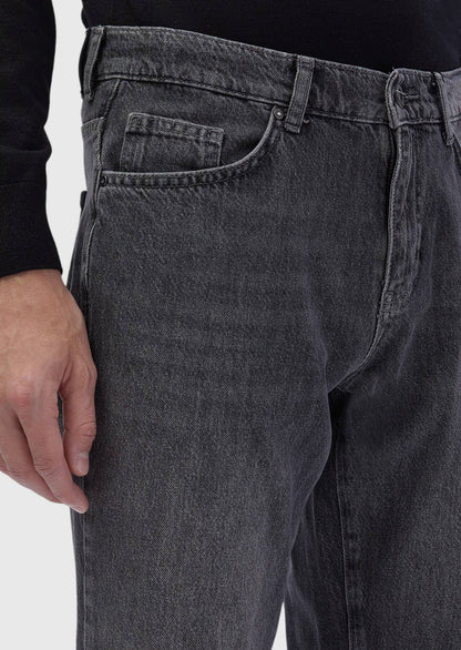 Jeans mit regulärer Passform, 100 % Baumwolle