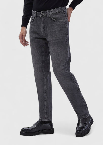 Jeans mit regulärer Passform, 100 % Baumwolle