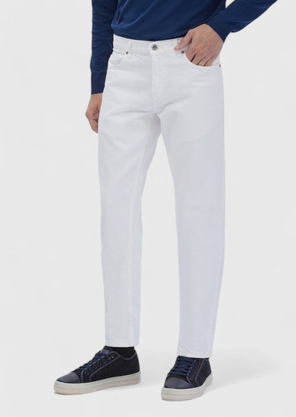 Jeans mit regulärer Passform, 100 % Baumwolle