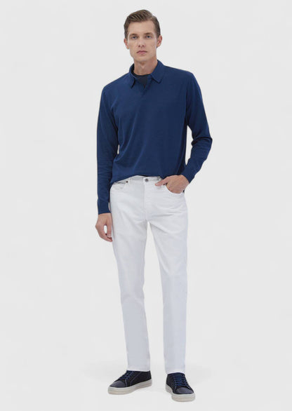 Jeans mit regulärer Passform, 100 % Baumwolle