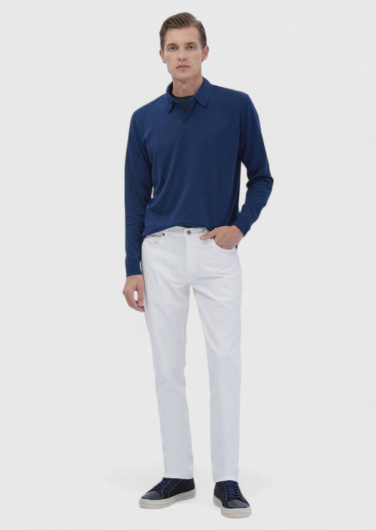 Jeans mit regulärer Passform, 100 % Baumwolle
