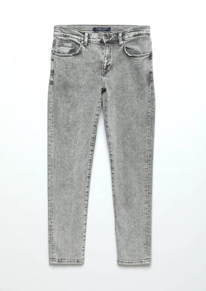 Jeans mit regulärer Passform, 100 % Baumwolle