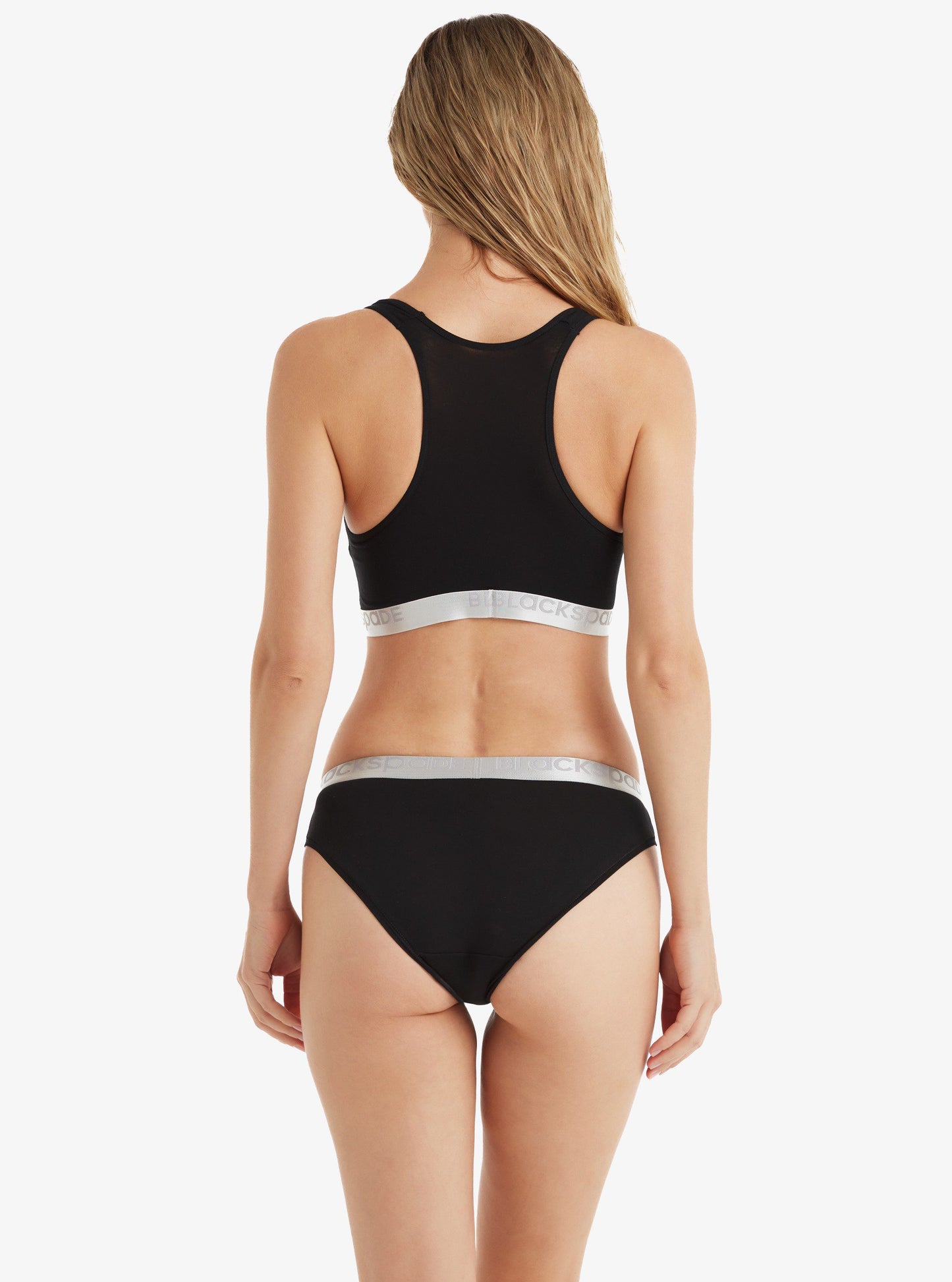 Damen Silber 1620 Slips - Schwarz