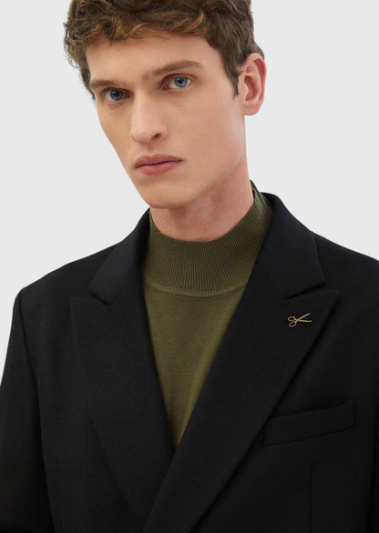 Schlichte, bequeme Jacke aus 100 % Wolle