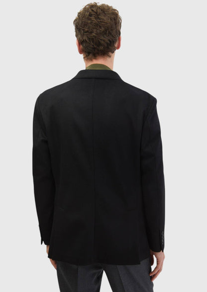 Schlichte, bequeme Jacke aus 100 % Wolle