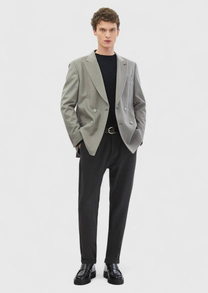 Schlichte, bequeme Jacke aus 100 % Wolle