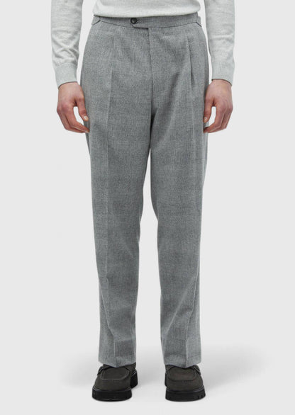 Gewebte Freizeithose aus Wollmischgewebe