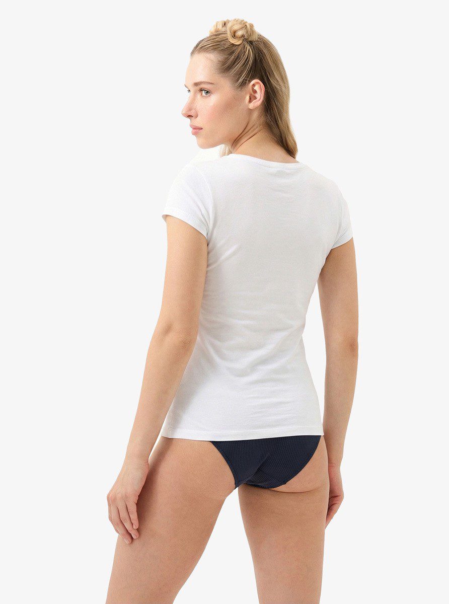 Damen T-Shirt Silber 1622 - Weiß