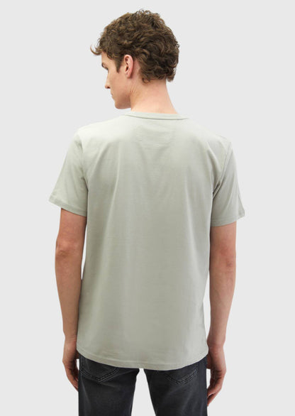 Bedrucktes T-Shirt mit Rundhalsausschnitt aus 100 % Baumwolle