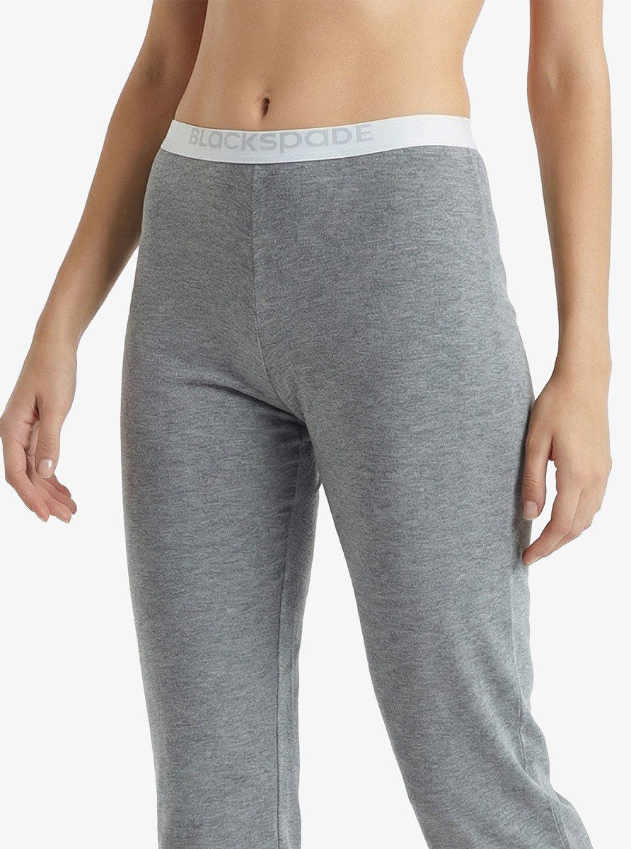 Damen Schlafanzughosen Silber 1625 - Grau Mix