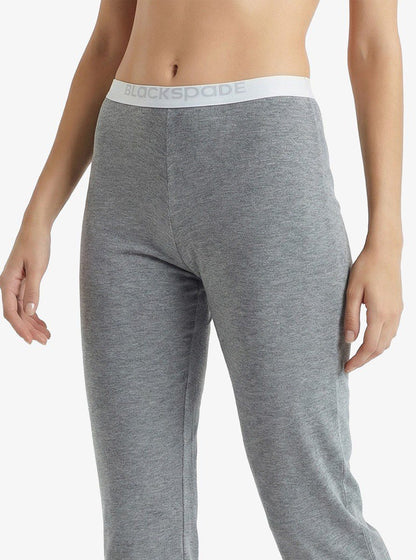 Damen Schlafanzughosen Silber 1625 - Grau Mix