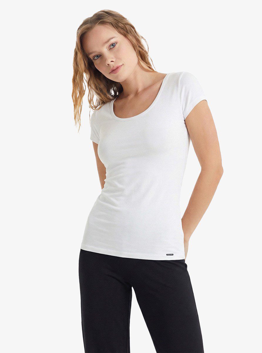 Damen Silber 1625 Schwarze Schlafhose