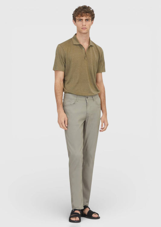 Tägliche Slim-Fit-Hose aus Baumwollmischgewebe