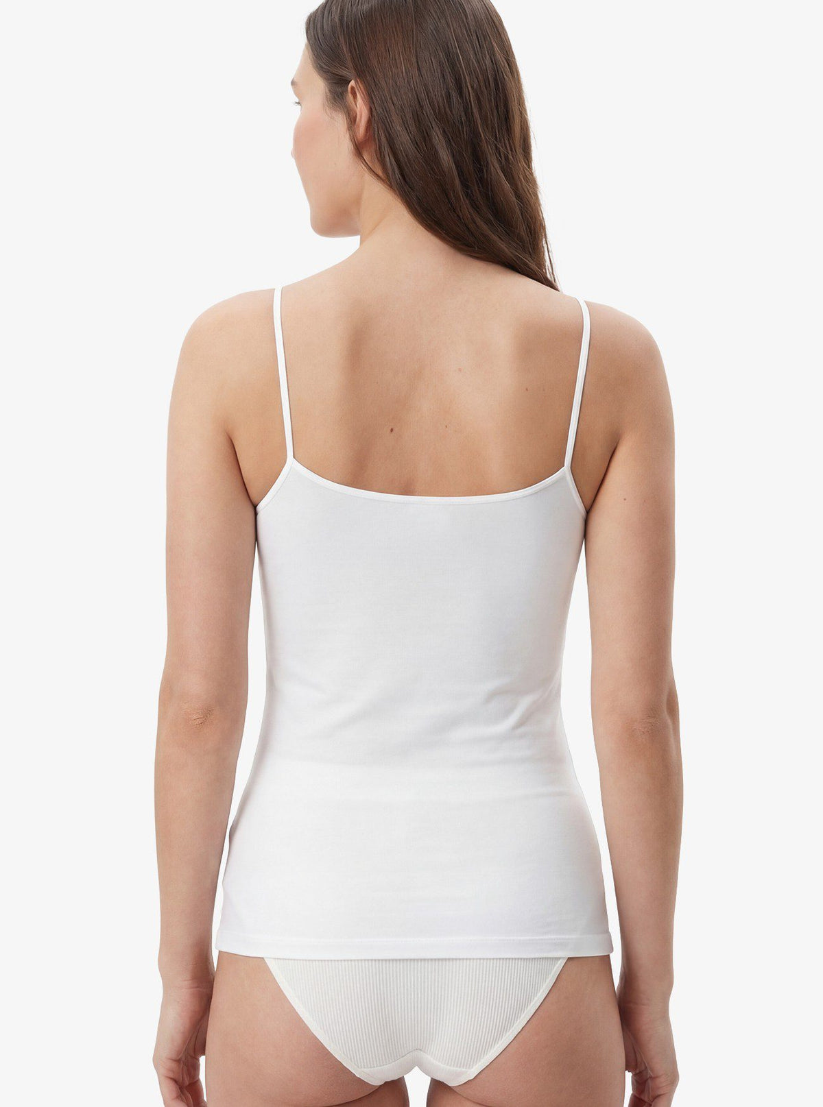 Damen Silber Top 1628 - Weiß