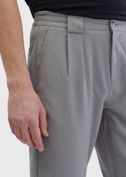 Graue gewebte Jogginghose für den Alltag