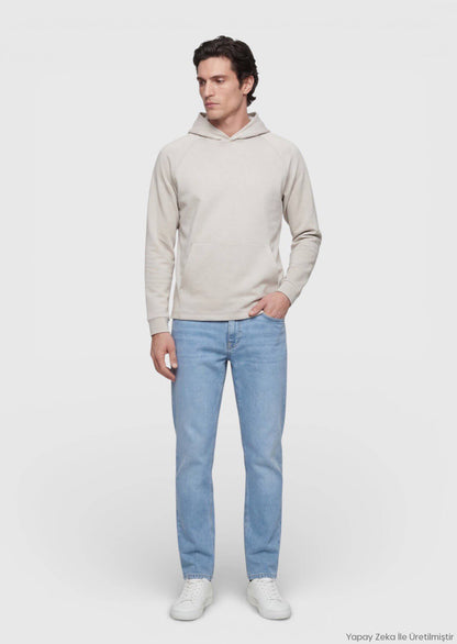 Stone Kapuzenpullover, schlicht