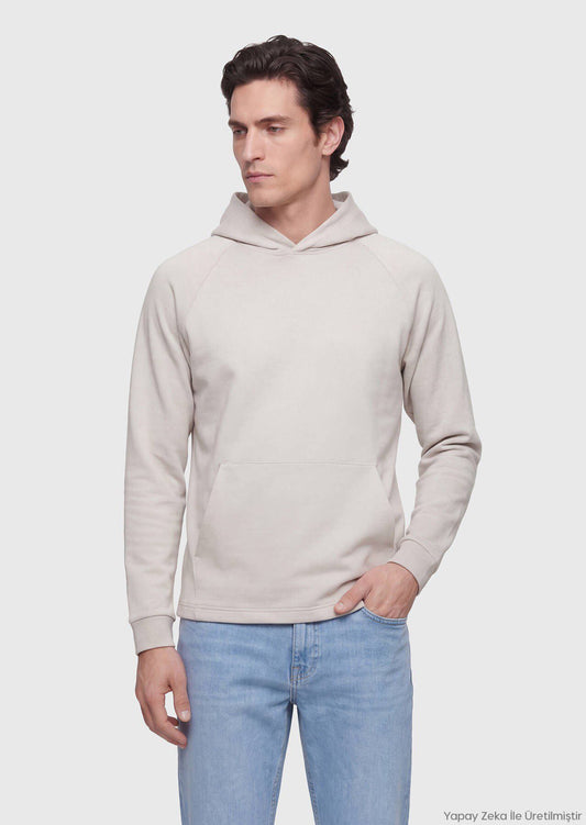 Stone Kapuzenpullover, schlicht