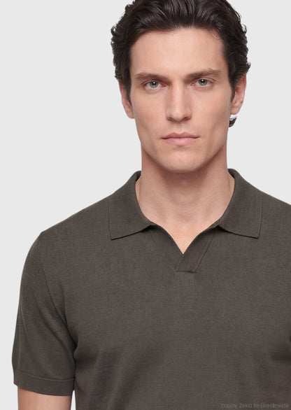 KazakKnitted Haki Sweater