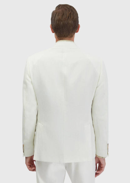 Ekru Zero Slim-Fit Blend Jacke