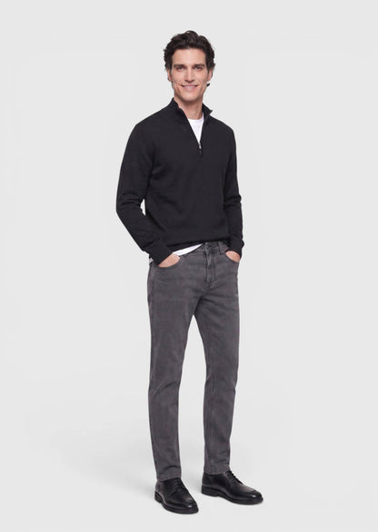 Hard Coal Slim Fit Denim-Baumwollmischung-Hose