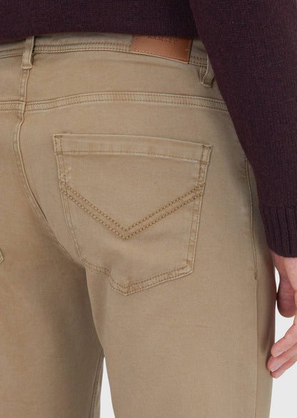 Mink Strickhose, schmal geschnitten, lässig, aus Baumwollmischgewebe