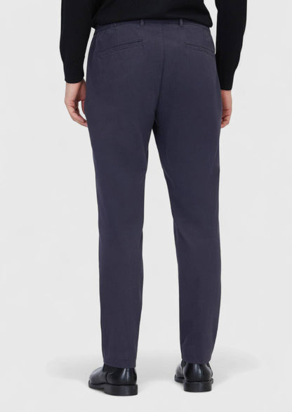 Jogginghose aus Baumwollmischgewebe mit Hartkohle-Webart