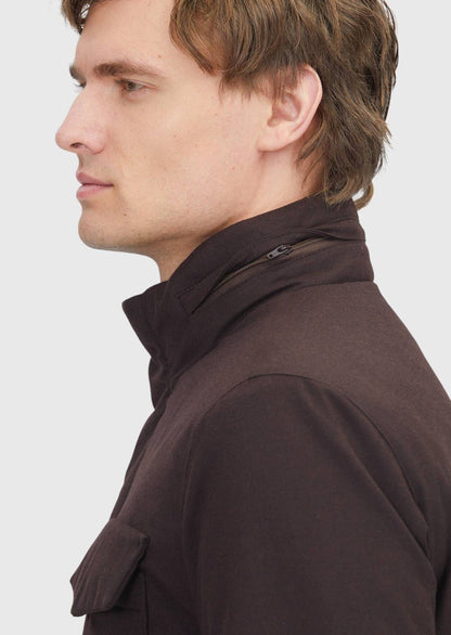 Burgunderfarbener Blazer in regulärer Passform