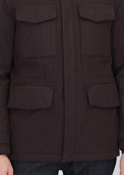 Burgunderfarbener Blazer in regulärer Passform