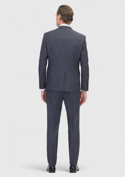 Anzug aus Wollmischung, Modell Hard Coal Micro Modern Fit