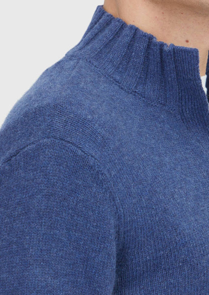 Indigo Strickwaren Sweatshirt