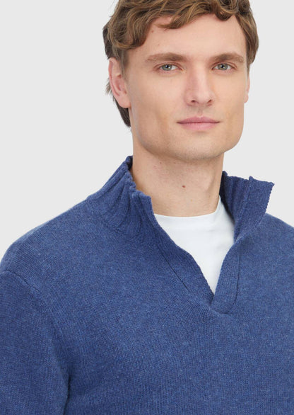 Indigo Strickwaren Sweatshirt