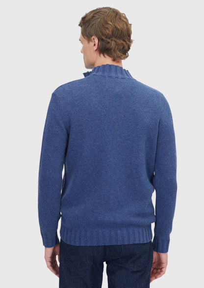 Indigo Strickwaren Sweatshirt