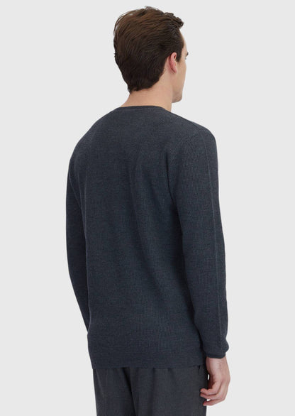 Strickpullover „Harte Kohle“