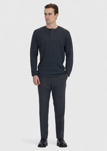 Strickpullover „Harte Kohle“
