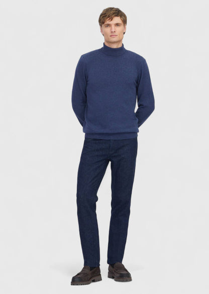 Indigo Strickwaren Sweatshirt