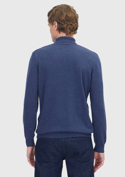 Indigo Strickwaren Sweatshirt