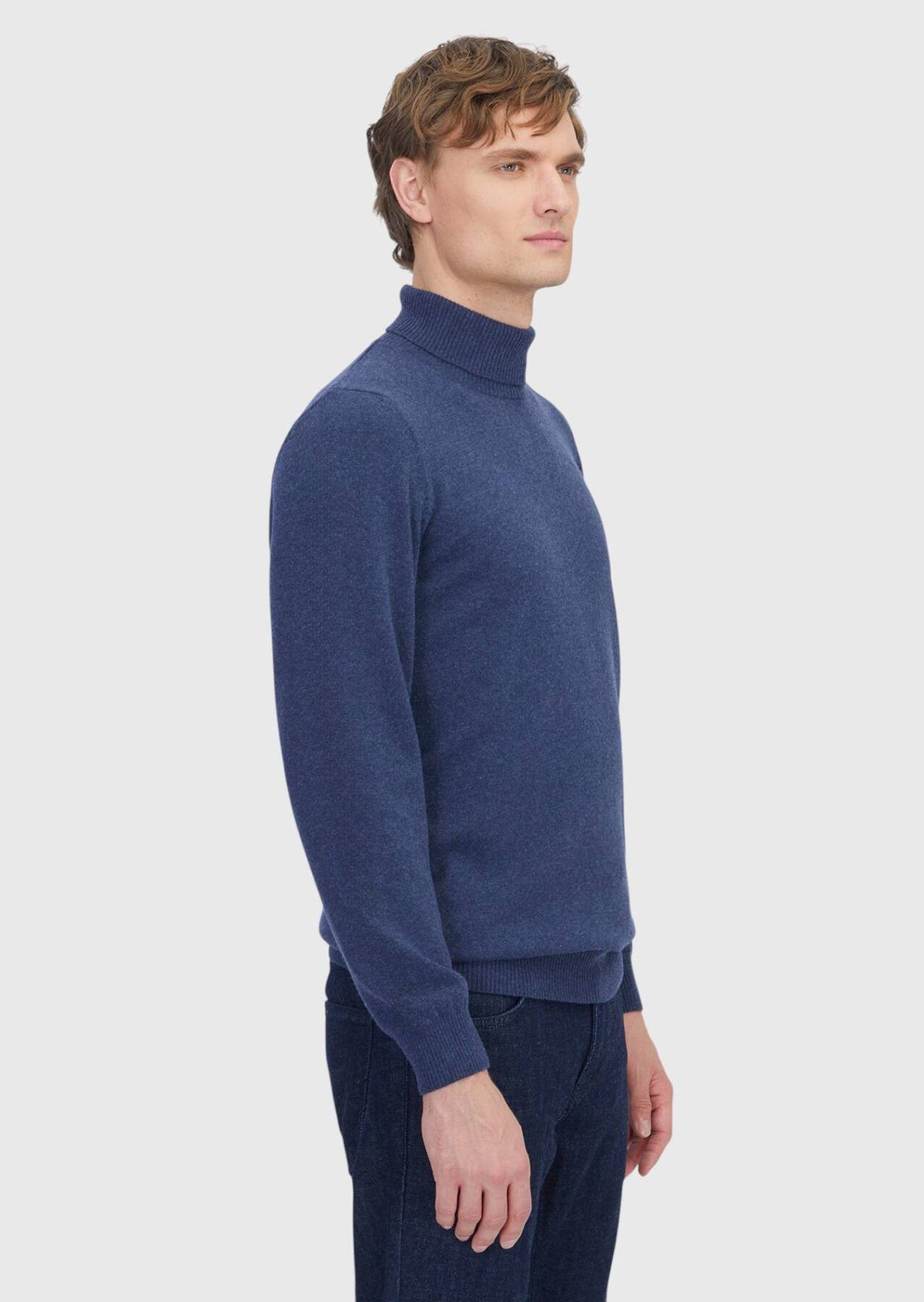 Indigo Strickwaren Sweatshirt