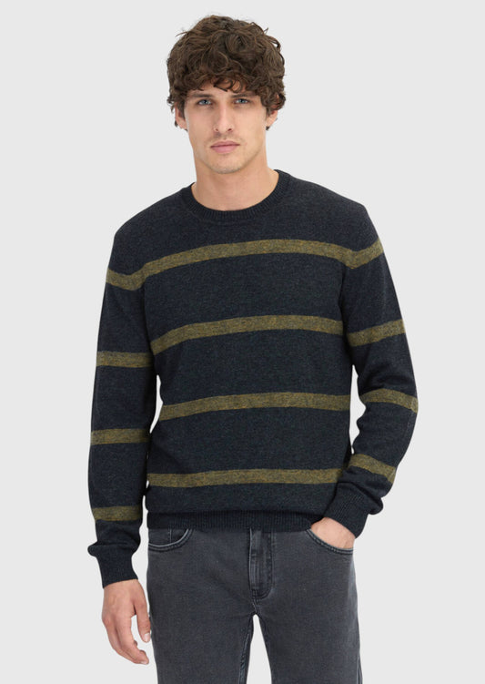 Strickpullover „Harte Kohle“
