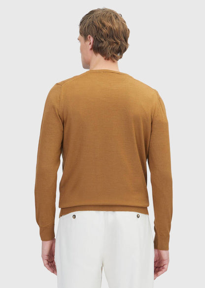 Buff Strick-Sweatshirt