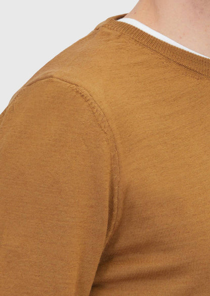 Buff Strick-Sweatshirt