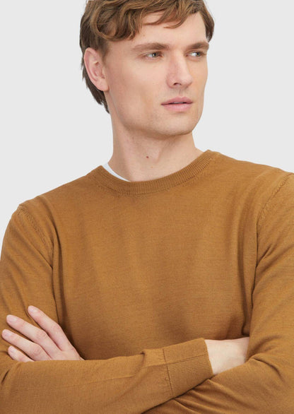 Buff Strick-Sweatshirt