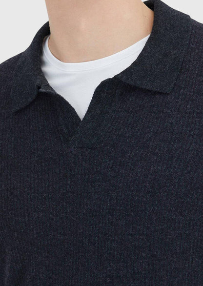 Strickpullover „Harte Kohle“