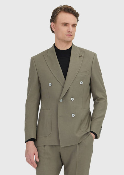 Mink Zeroweight Slim Fit Wollmischungsjacke