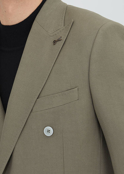 Mink Zeroweight Slim Fit Wollmischungsjacke