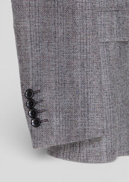 Damson Farbige Karierte Zeroweight Jacke