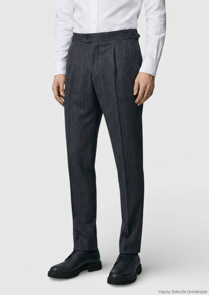 Kohlenstoff Gewebe Weiche Casual Hose