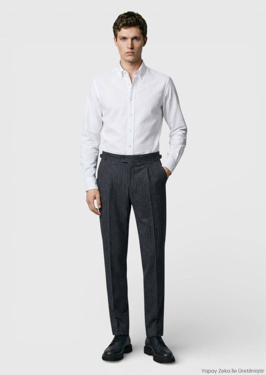 Kohlenstoff Gewebe Weiche Casual Hose