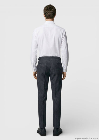 Kohlenstoff Gewebe Weiche Casual Hose