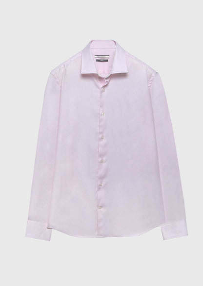 Rosa Regular Fit Baumwollhemd 100%